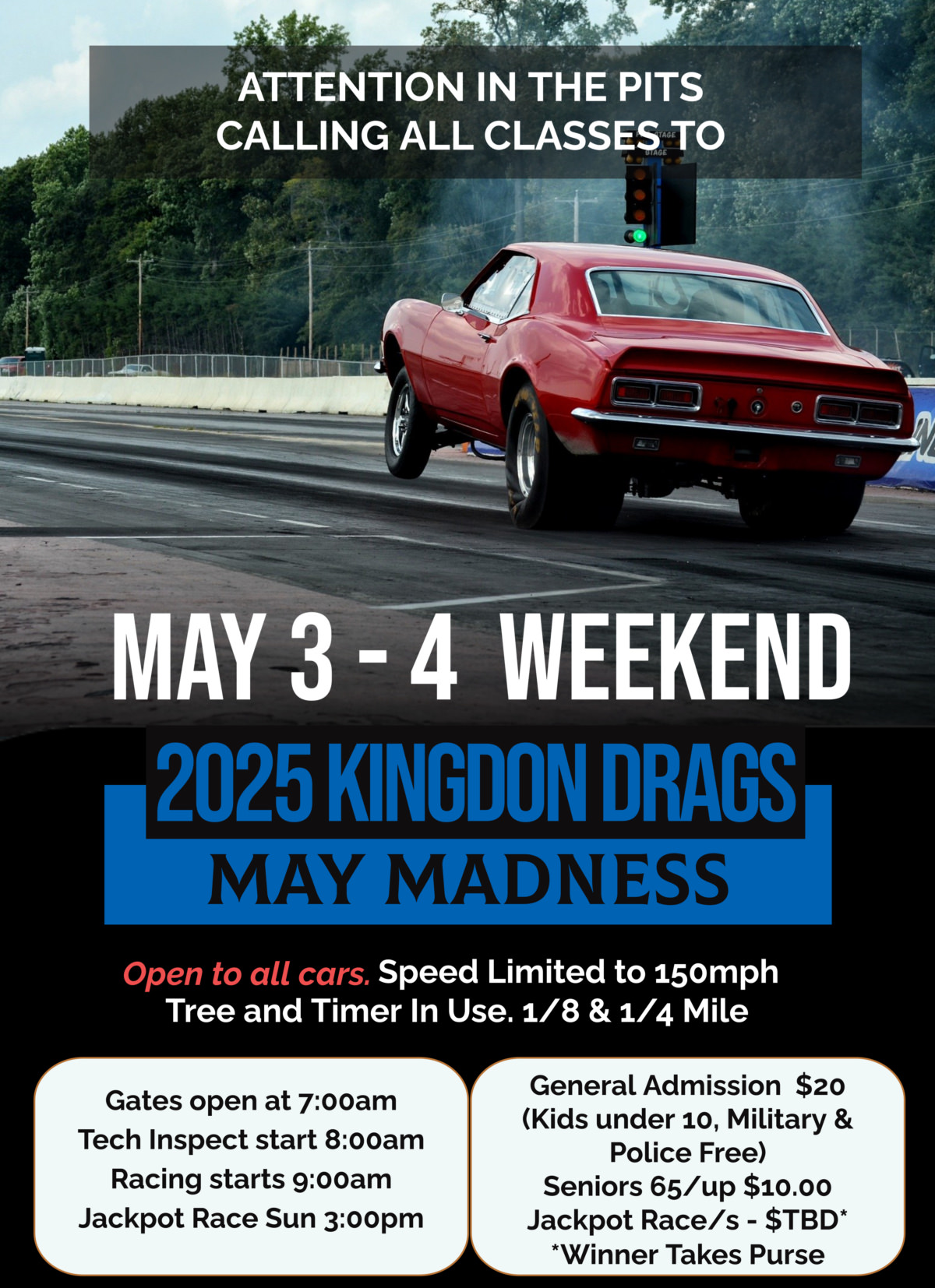 Kingdon Drags May 3-4, 2025